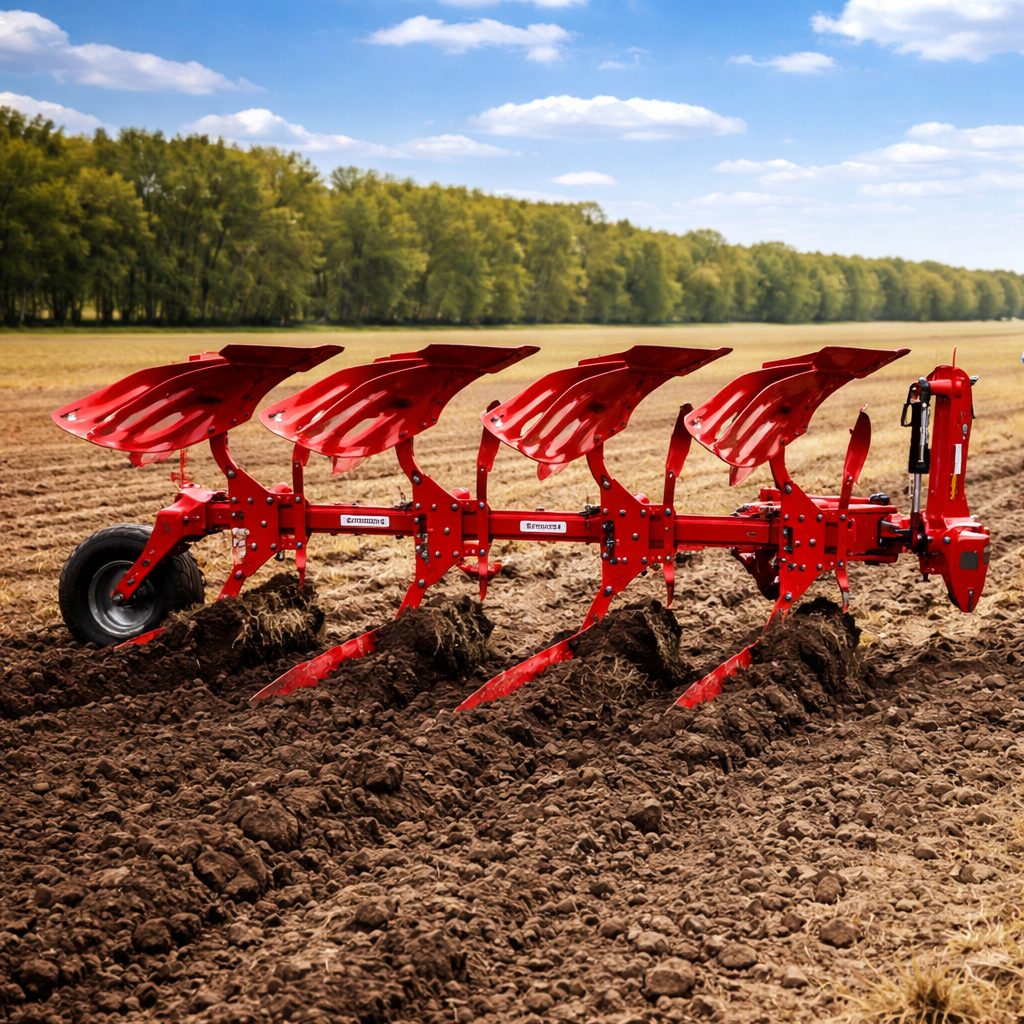 UNICO M Maschio UNICO reverzibilni plug u radu – profesionalno oranje i obrada zemljišta