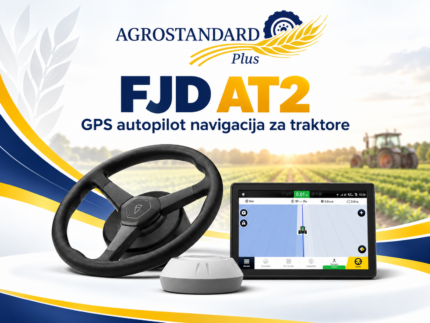 FJD AT2 GPS autopilot navigacija za traktor sa ekranom, električnim volanom i GNSS prijemnikom
