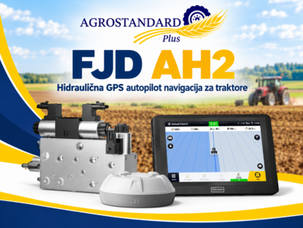 FJD AH2 hidraulična GPS autopilot navigacija za traktor sa hidrauličnim ventilom, terminalom i GNSS prijemnikom