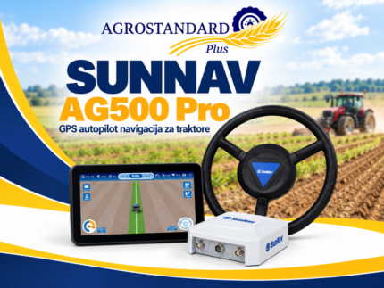 SUNNAV AG500 Pro GPS autopilot navigacija za traktor sa električnim volanom, terminalom i GNSS prijemnikom