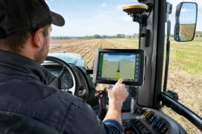 Podešavanje GPS autopilota na traktoru u praksi